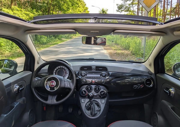 Fiat 500 cena 34900 przebieg: 106000, rok produkcji 2014 z Gryfów Śląski małe 742